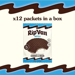 Individually Wrapped Cookies & Cream Stroopwafels – Low Sugar 3g – 12 Count