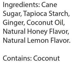 Bali’s Best Ginger Chews, Zesty Lemon Flavor, 1 Pound Jar, Individually…