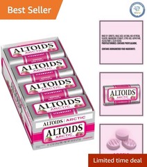 Arctic Strawberry Breath Mints – 1.2 oz Tin Pack of 8, Perfect for Gifting