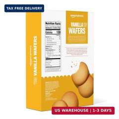 Amazon Grocery, Vanilla Wafers, 12 Oz
