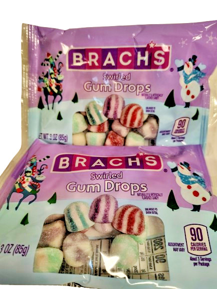 BRACHS Swirled Gumdrops, 3oz, BB 7/2027, Lot of 12