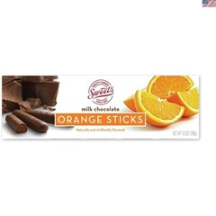 Indulgent Gluten-Free Milk Chocolate Orange Sticks – 10.5 oz Gourmet Treat