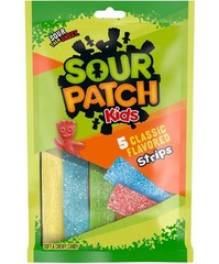 Sour Patch Kids 3.5 oz. Classic Flavored STRIPS Sour Then Sweet Candy BB 11/2026