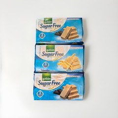 (3 PK)Gullón Sugar Free Vanilla or Chocolate Wafer Cookies 180g Cookies (3 PACK)