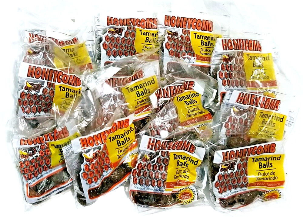 Honeycomb Tamarind Balls – Jamaican style – (12 – Pack)
