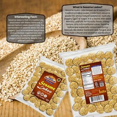 Rani Sesame Ladoo (Round Sesame Brittle Candy) 14oz (400g)