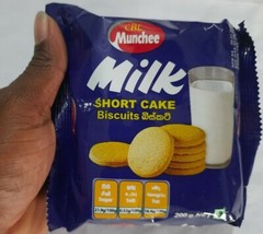 Munchee Biscuits Milk Short Cake 100% GENUINE 200g Cookies / Sri lanka Tea Time