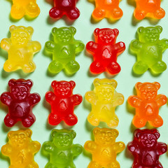 Gummy Bears Candy, Made with Real Fruit Juice, Resealable 5-Pound Bulk Bag