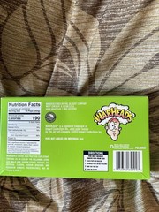 Warheads Extreme Sour Freezer Pops Kids Birthday Gift Spring Summer Rare