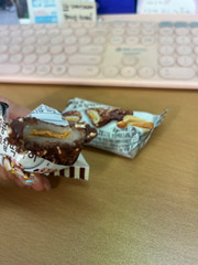 Jeju Specialty Snack Udo Peanut Choco Chaltteok Pie 360g(10P)