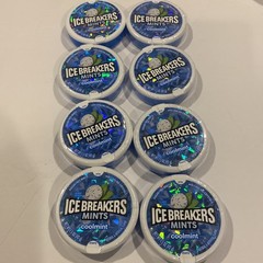 ICE BREAKERS Sugar Free Mints, Coolmint, 1.5 Ounce (Pack of 8)