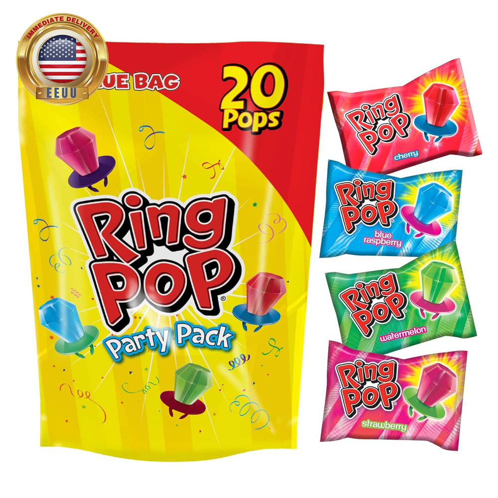 Lollipops – Bulk Candy Individually Wrapped Suckers Variety Party Pack- 20 Count