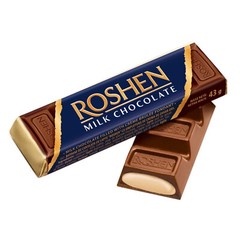 Roshen Chocolate Bars 5x 43g Batonchik батончик Dark Milk White Caramel Coconut