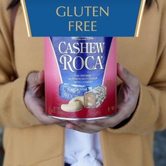 Cashew Roca Buttercrunch Toffee Canister – Individually Wrapped Treats