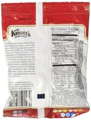 Knott’s Berry Farm Premium Shortbread Cookies, Raspberry, 2 oz, 36-count