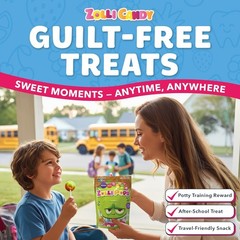 Delicious Zollipops Caramel & Green Apple: , Allergy-Free Candy, 10.4oz