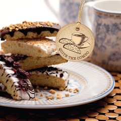 Christmas Holiday Thanksgiving 12 Chocolate Biscotti Gift Box Gourmet Cookie