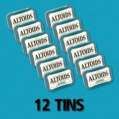 Altoids Wintergreen Candy, 1.76-Ounce Tins (Pack of 12)