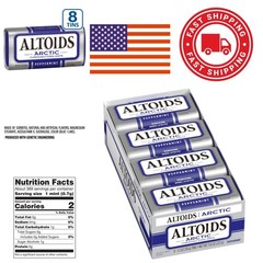 Breath Mints Hard Candy Sugar Free Peppermint Flavor 9.6 Ounce Bulk Pack