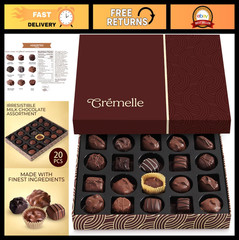 Easter Chocolate Gift Box – 20-Piece Assortment, Perfect for Holidays & Occasion