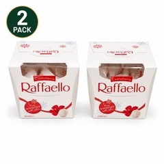 2 x FERRERO RAFFAELLO Crispy & Creamy Almond Coconut Candy Sweets 150g 5.3oz