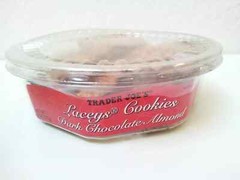 Trader Joe’s 8 oz. LACEYS COOKIES Dark Chocolate Almond ** BB 5/2026 **