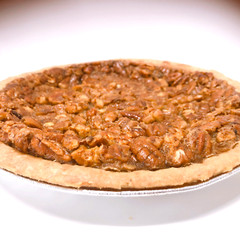 Pecan Pie Old Fashioned Handmade with Buttery Flaky Crust and Rich Filling- 9 In