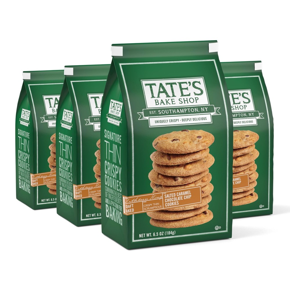 Salted Caramel Chocolate Chip Cookies, 4-6.5 oz Bags