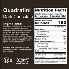 Loacker Dark Chocolate Wafer Cookies – 8.82 Ounce (Pack of 1),