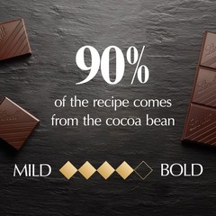 Lindt Excellence, 90% Dark Chocolate Candy 4 Count (14 Ounce) (Pack of 1)