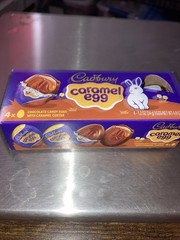 Cadbury Caramel Eggs Milk Chocolate 4-Boxes 16-Eggs Easter 08/2026