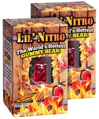 Lil’ Nitro: The World’s Hottest Gummy Bear, 2-Pack