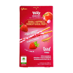 Glico Pocky Crush Fruits & Pejoy Biscuit Sticks – 7 Flavors Variety Set【US DDP】
