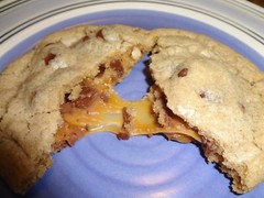 TERRIFIC HOMEMADE MILKY WAY SALTED CARAMEL COOKIES (30 COOKIES)