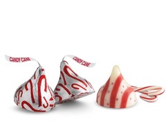 Hershey’s Kisses Candy Cane Mint With Stripes & Candy Bits Holiday (2 Pounds)