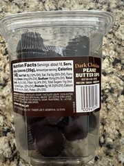 New Trader Joe’s Dark Chocolate Peanut Butter Cups 16oz