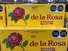 Mazapan de La Rosa Marzipan Candy Mexican Peanut 30 Pieces Pack of 1 Per Box