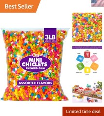 Elegant 3 LB Mini Chiclets with Fruity Flavors – Perfect for Celebrations