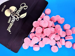 Pink Wintergreen Lozenges, 1 Pound Bulk Bag, Canada Mints Gluten-Free, Fat-Fr…