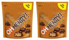 OH HENRY! Bite Sized Pieces with Reese Peanut Butter, 180g (2 Pack)
