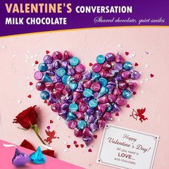 Valentine’S Day Conversation Milk Chocolate Candy | 1.5 Lb. Bulk Bag | Romantic