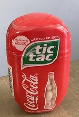Coca-Cola Tic Tacs – LIMITED EDITION – EXPIRED – RARE – COLLECTABLE
