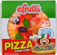 eFrutti Gummi Candy Variety Party Set: 8 Pizzas, 10 Mini Burgers, 10 Sour Mini