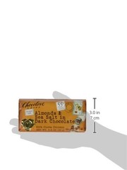 Tantalizing 3.2 oz Dark Chocolate Almonds with Sea Salt Crystals – Sweet & Salty