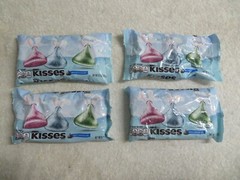(4) Bag Lot Of Hershey’s Kisses Milk Chocolate 8.5 Oz Each @D