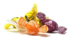 Sour Fruit Balls Individually Wrapped Hard Candy Sour Fruit Mix Gluten-Free, …
