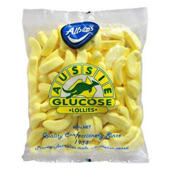 Allseps Banana 500g Yellow Gummy Candy Halloween Treats Party Favours Lollies