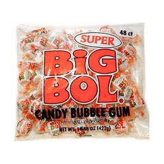 ALBERT’S Candy Super BIG BOL Candy Bubble Gum, 12g Per Piece, 48 count (1-Pack)