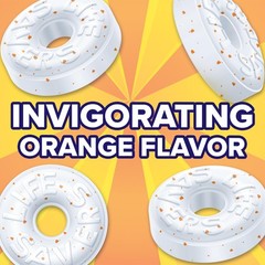 Mints Orange Individually Wrapped 6.25 oz 12 Hard Candy Bags