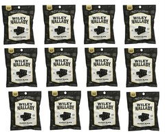 Wiley Wallaby Soft & Chewy Australian Black Licorice 4 oz/Pack NEW SEALED